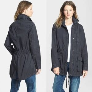 James Perse Hooded Utility Jacket
